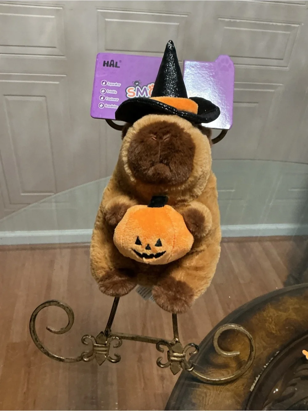 Brand New Halloween Hal Smoochy Very Cute Pet Pals ~ I Giggle Dog Toy. 9.5”